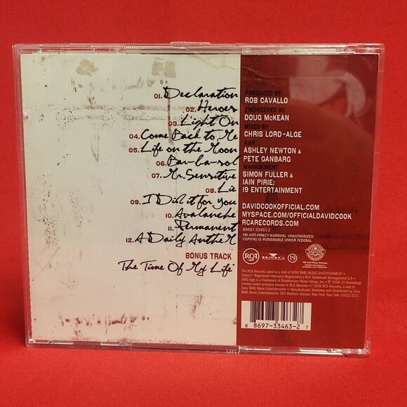 David Cook CD 2008 Signed - Picture 2 of 8